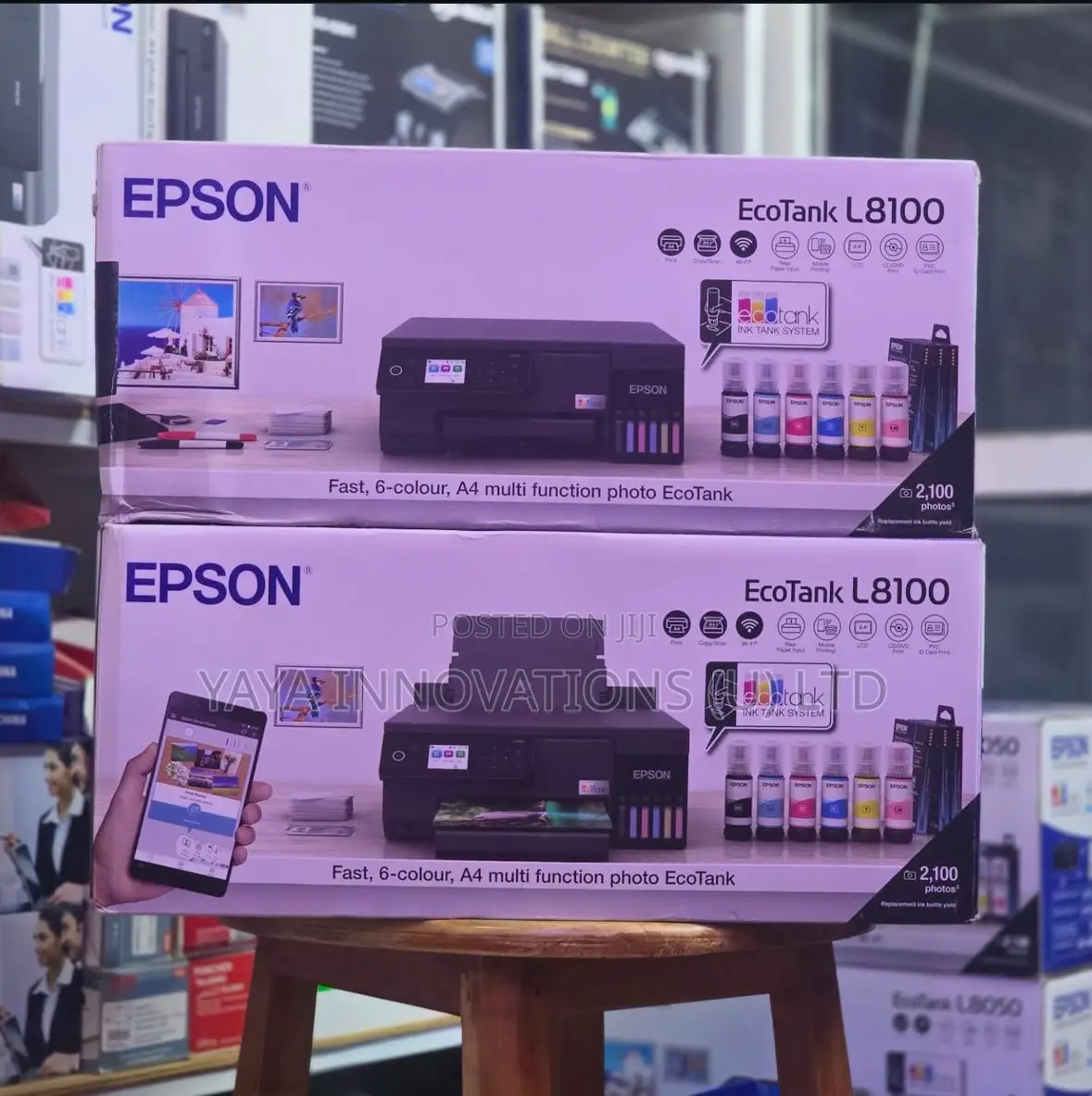 L8100 Epson 6-Ink Tank Printer