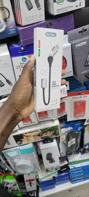 Go-Des 2in1 OTG Adapter