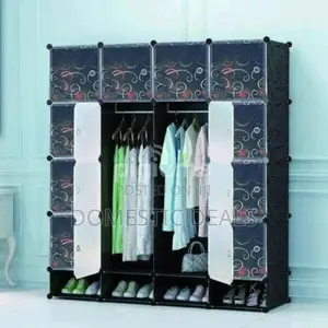 4 Collum Plastic Wardrobe