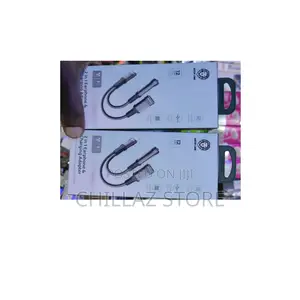 Green Lion 2 in 1 Earphone and Charging Adapter.