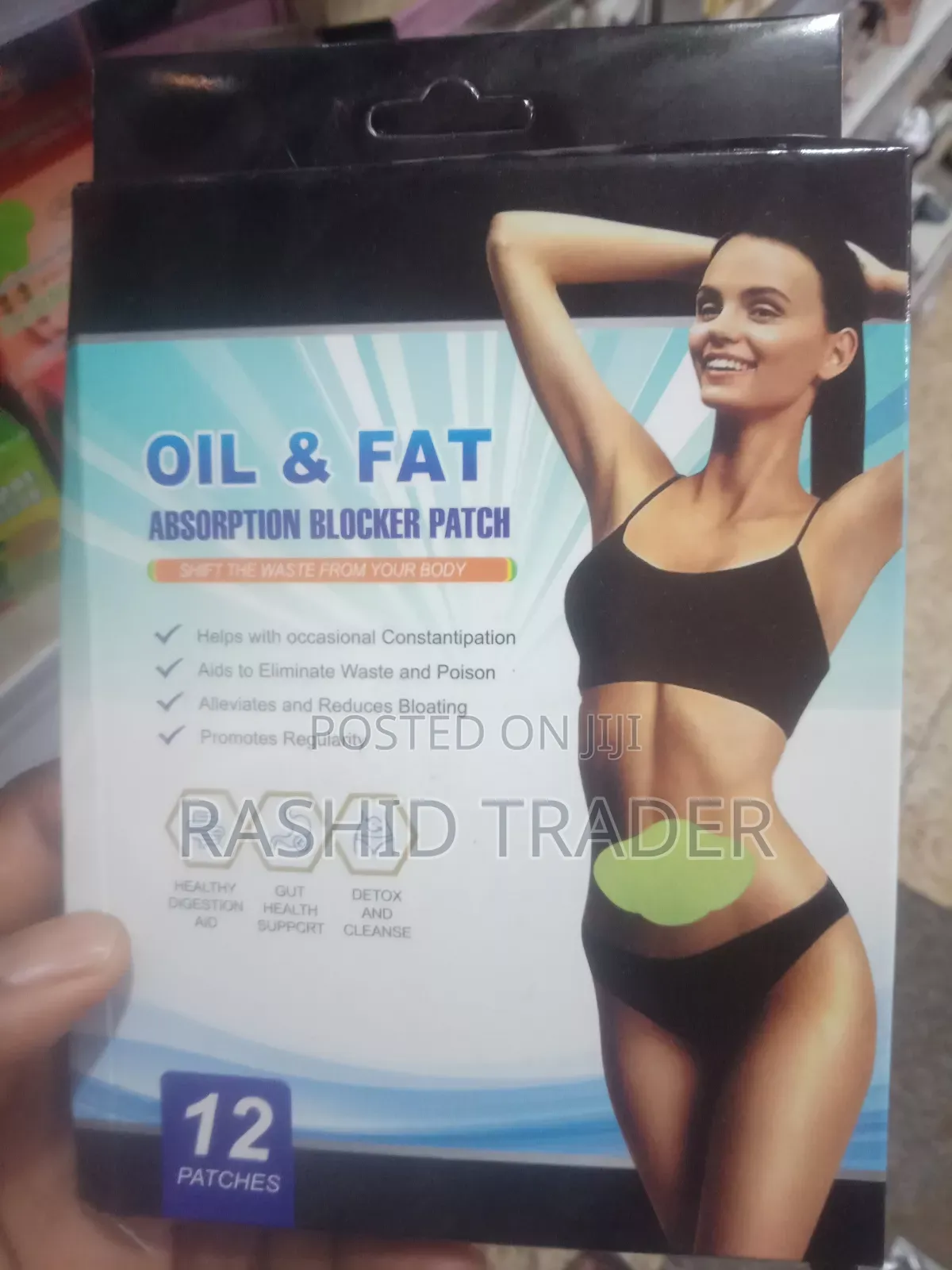 Oil and Fat Absorption Blocker Patch