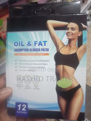 Oil and Fat Absorption Blocker Patch