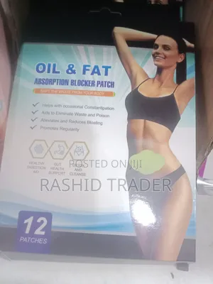 Oil and Fat Absorption Blocker Patch
