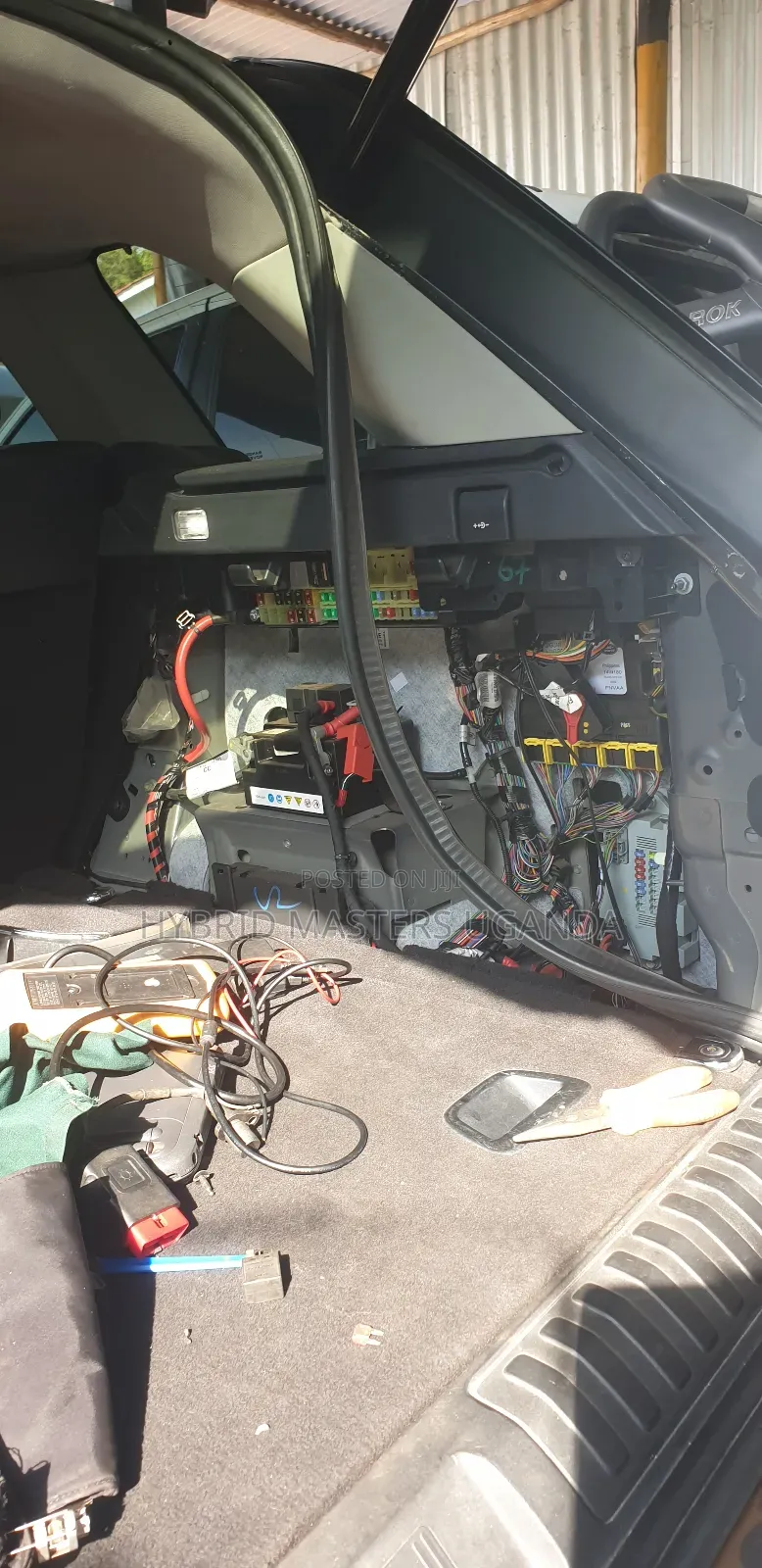 Car Wiring and Engine Work