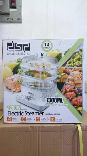 DSP Electric Steamer 1300ML