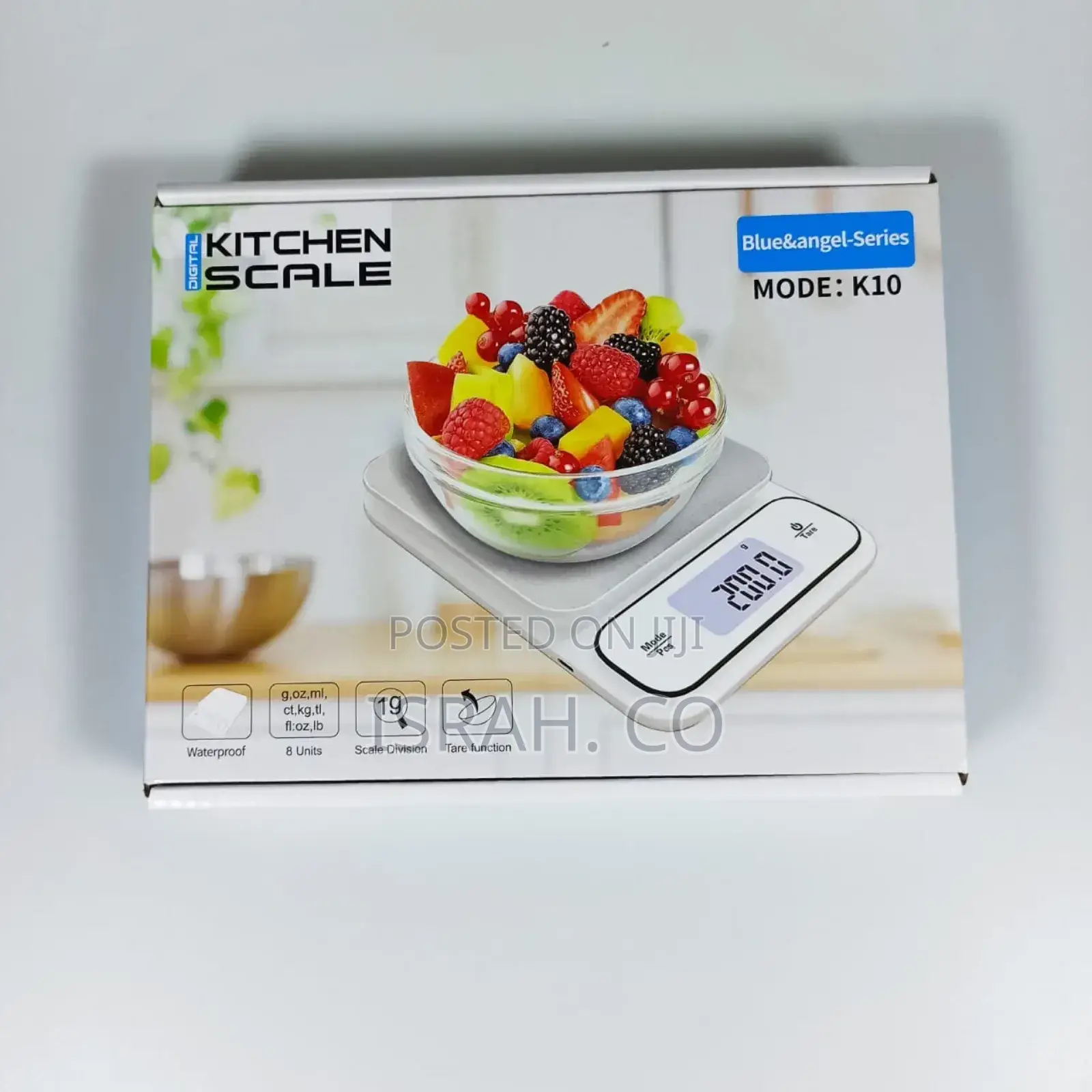 Mini Digital Kitchen Scale Waterproof 5kg 0.1g Battery