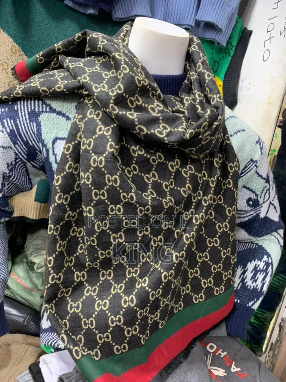Dre Gucci/Burberry Scarf