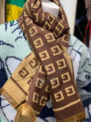 Espresso Gucci/Burberry Scarf