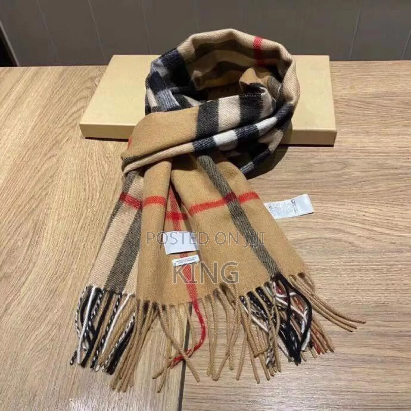 Vbye Gucci/Burberry Scarf