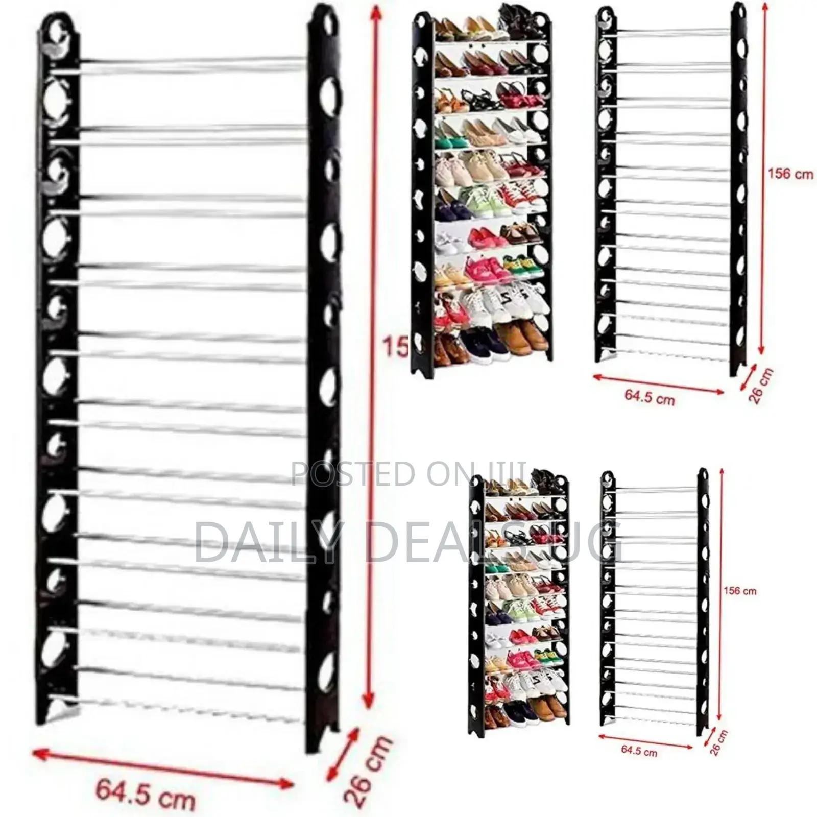 Aluminum Shoe Rack