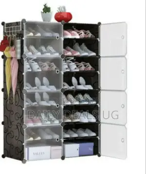2 Columns Plastic Wardrobe