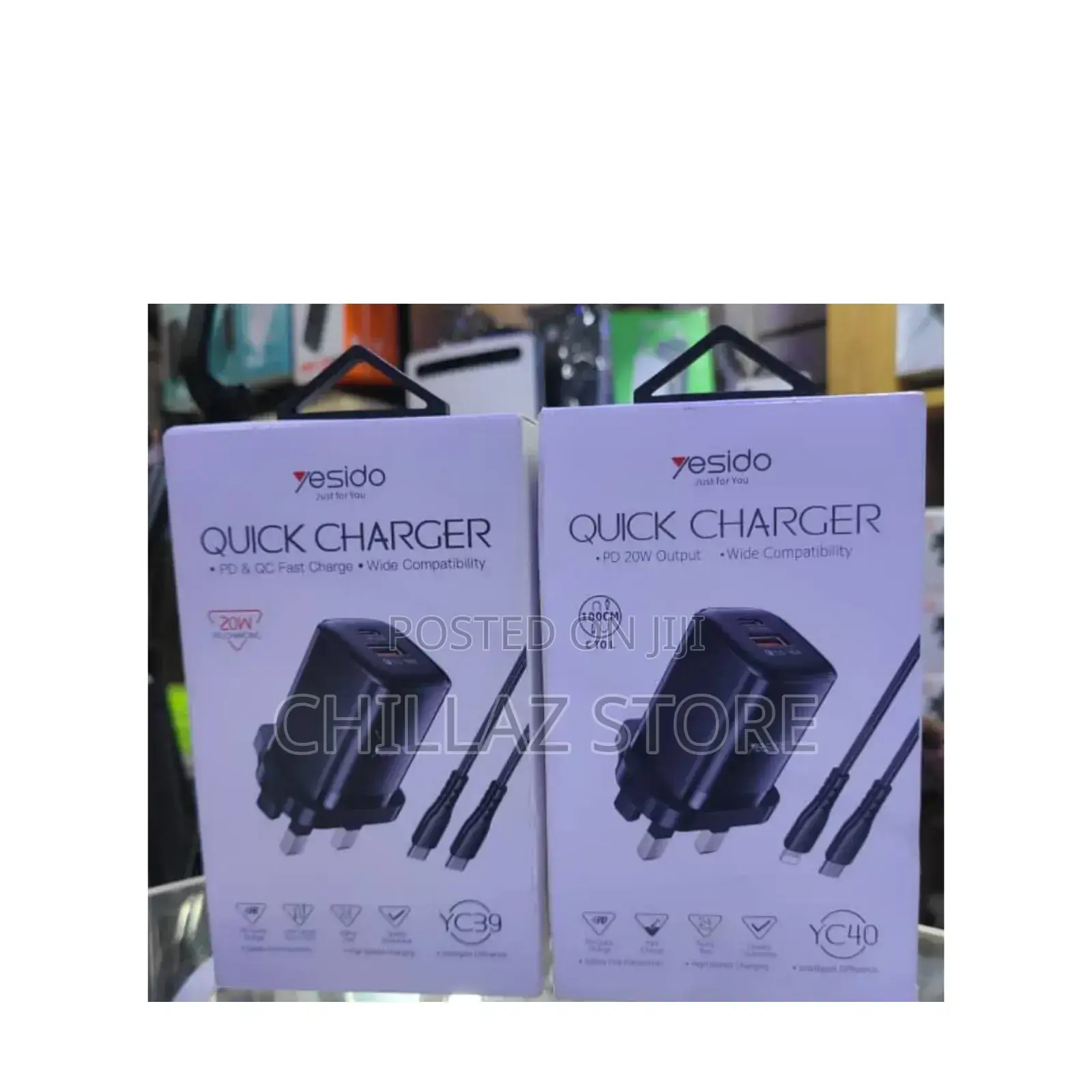 Yesido Quick Charger.