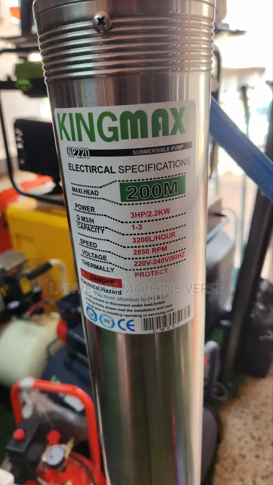 Kingmax Water Pump 200M