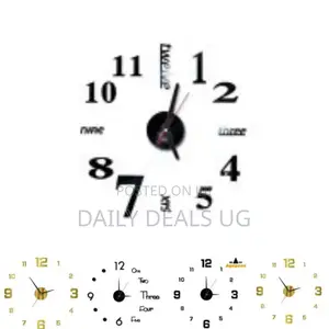 3d Large Wall Mounted Clock