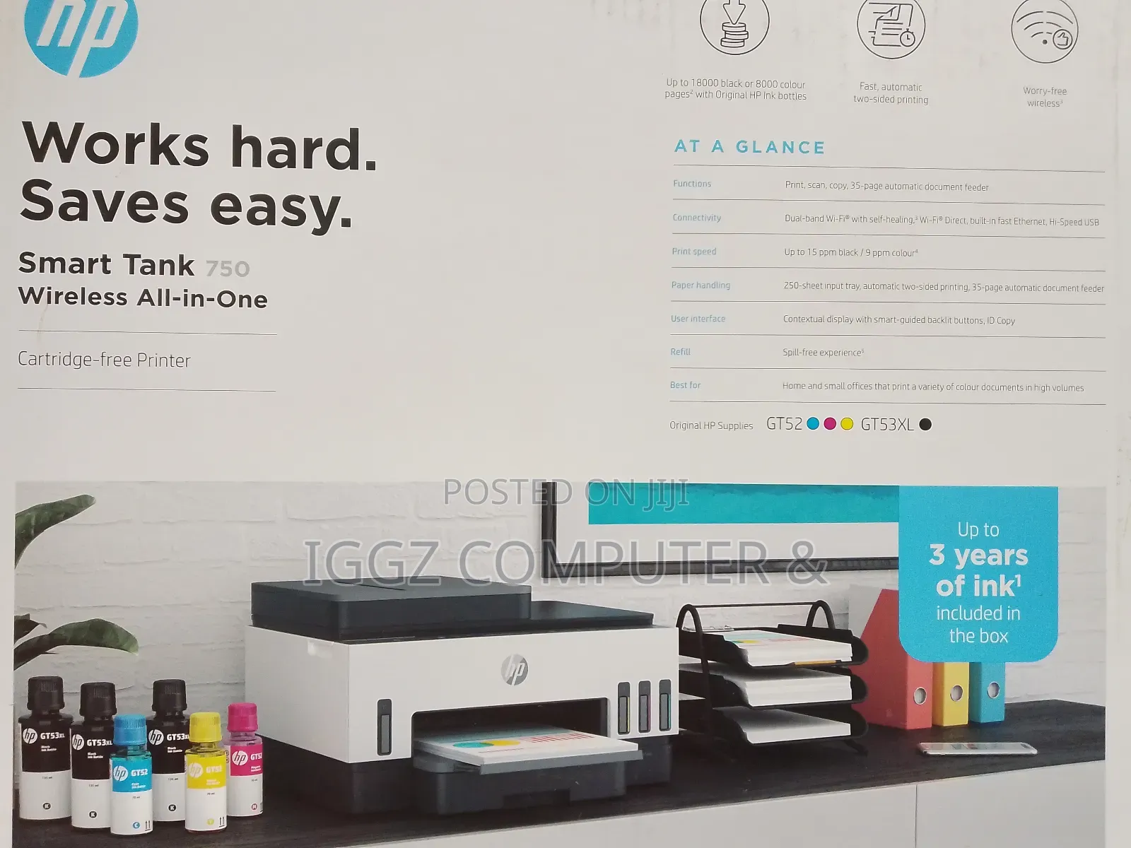 HP Smart Tank 750