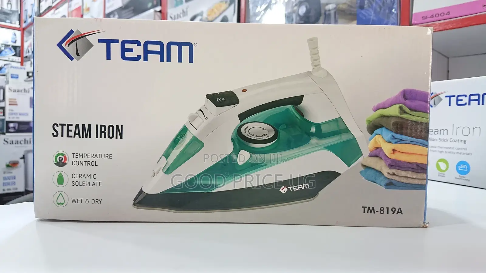 TEAM Steam Iron TM-819A