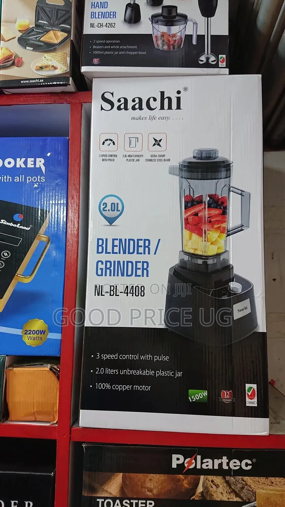 Saachi Blender/Grinder 2L