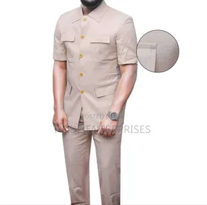 Kaunda Suits in Cream