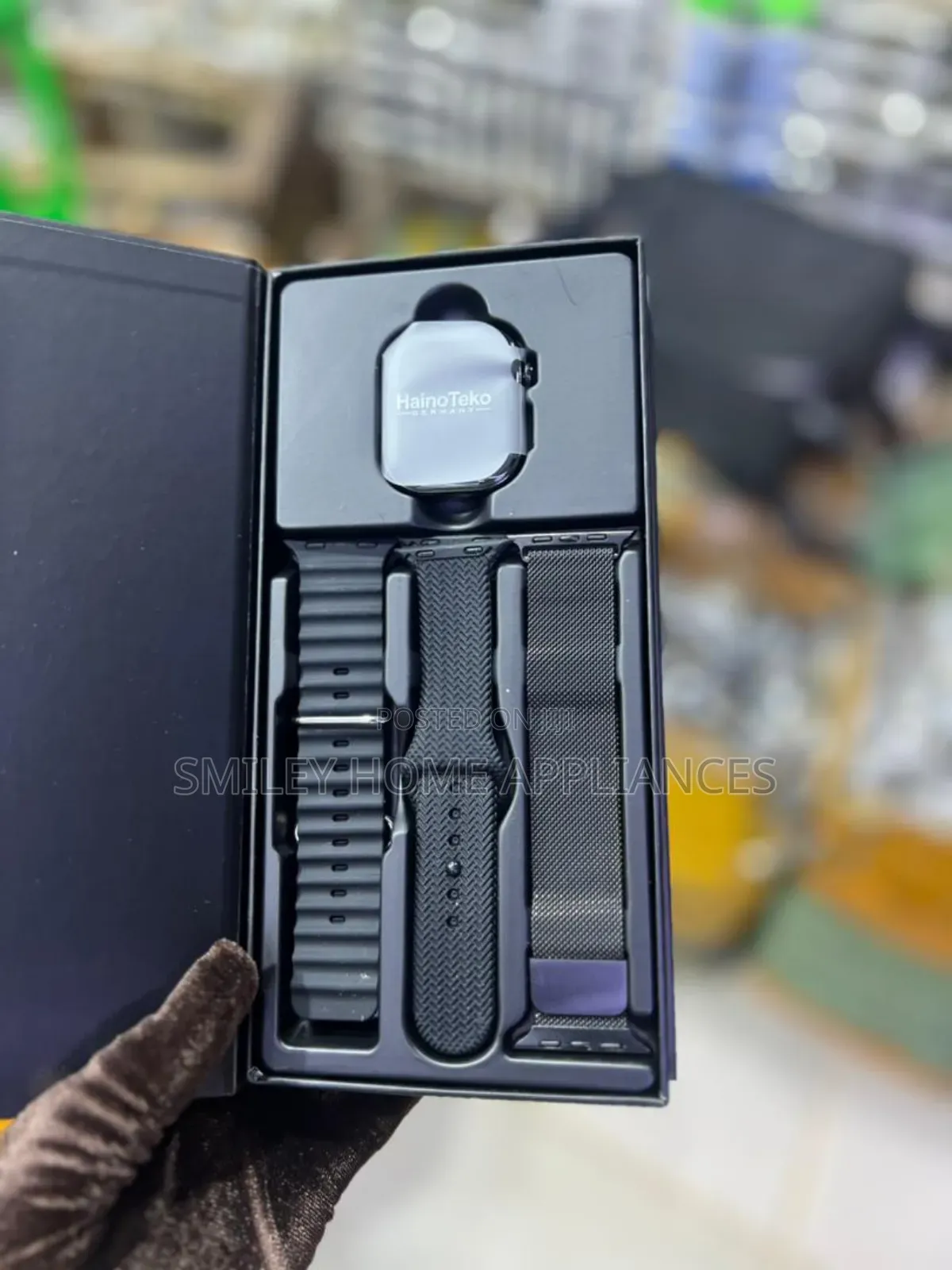 Haino Teko Series 10 Jet Black Smart Watch