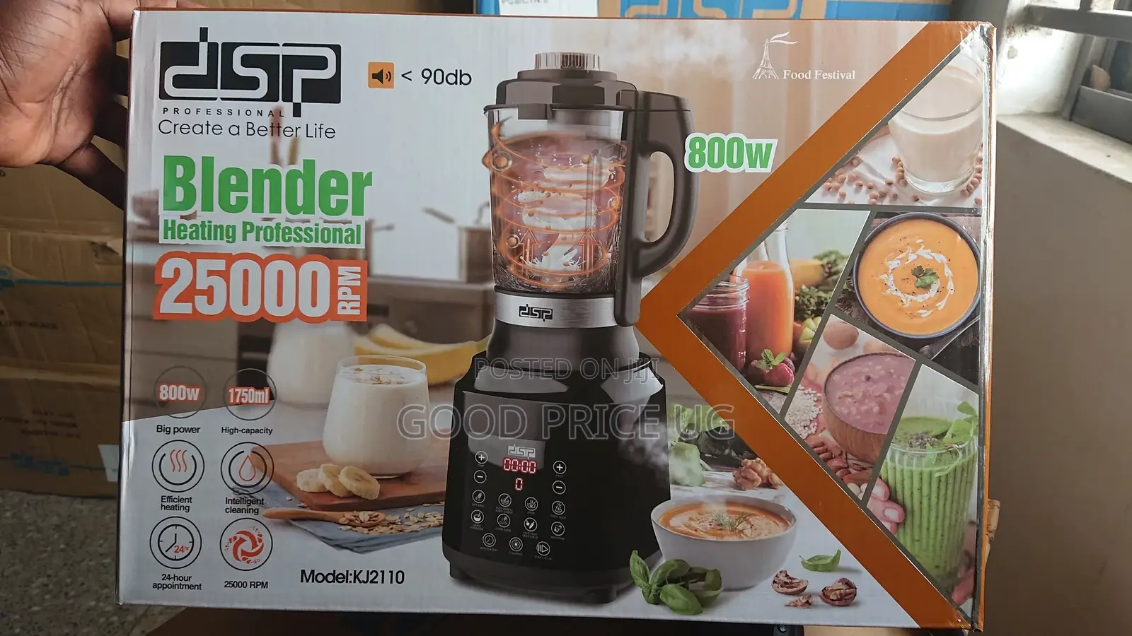 DSP Heating Professional Blender