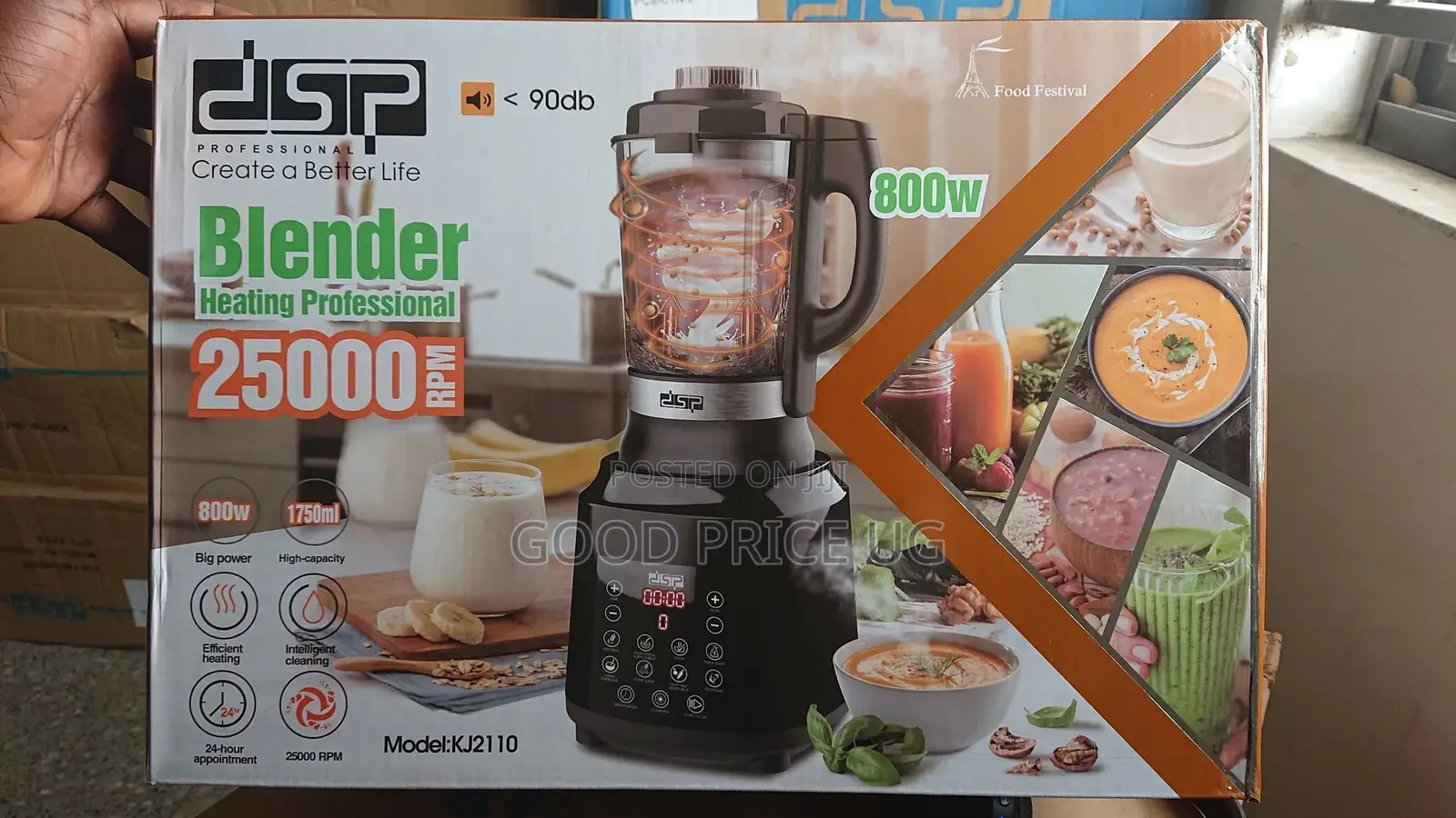 DSP Heating Professional Blender