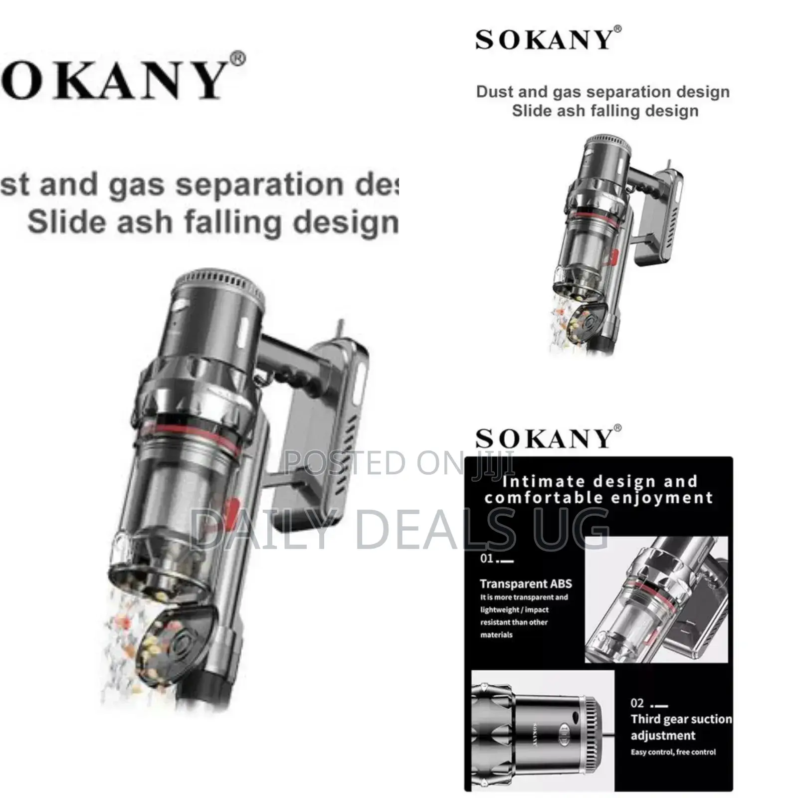 Rechargeable Sokany Vacuum Cleaner