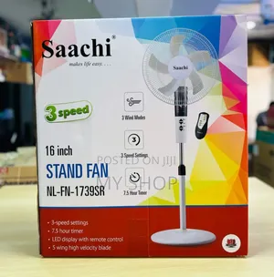Saachi Stand Fan (Remote Control)