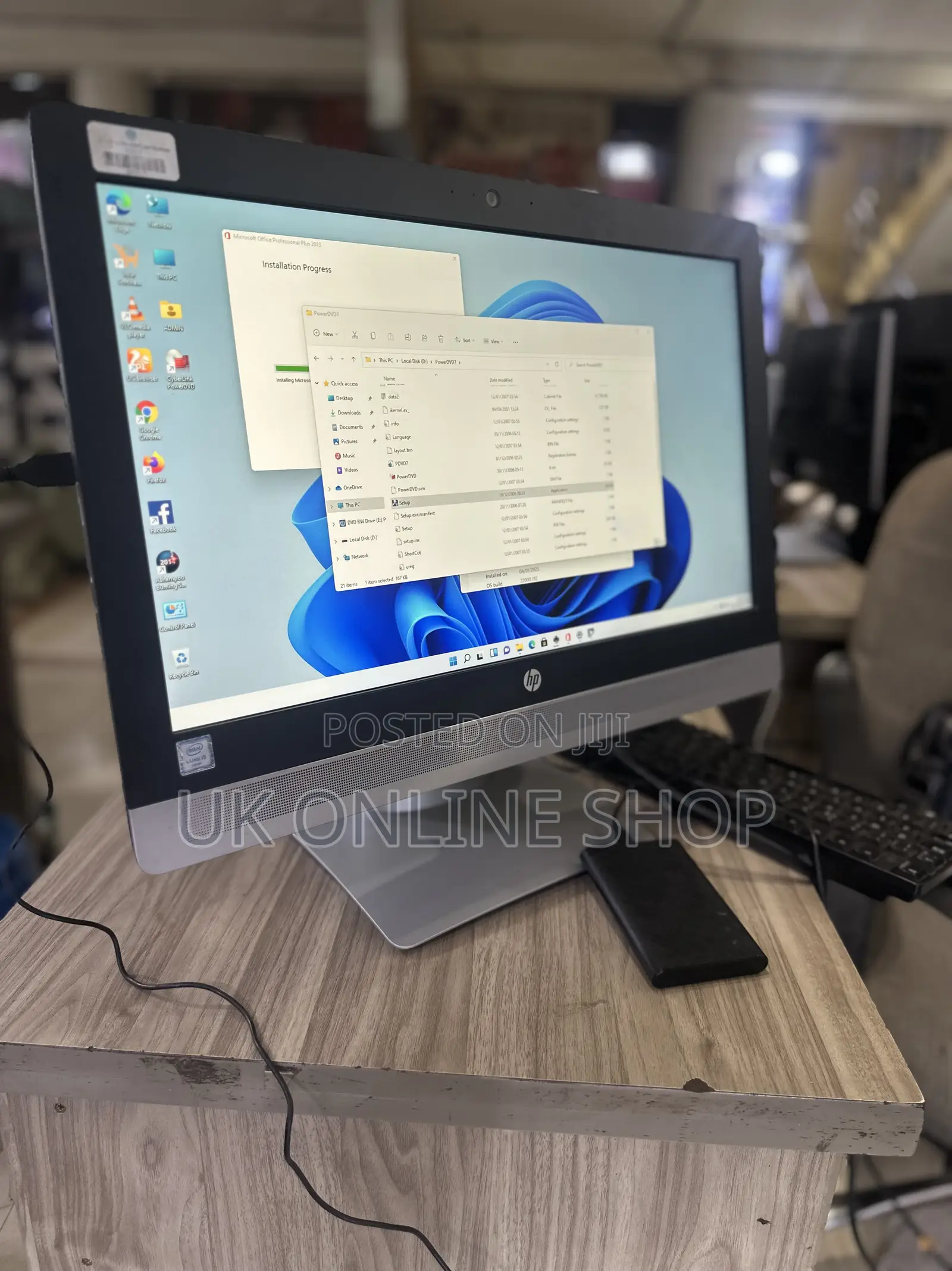 Desktop Computer HP 268 Pro G1 8GB Intel Core I5 HDD 500GB