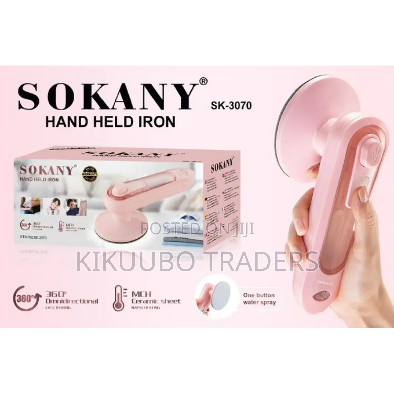 Sokany Mini Handheld Steam Iron