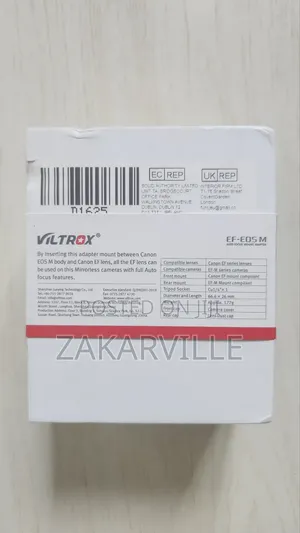 Viltrox EF-EOS M Electronic AF Auto Focus Lens Mount Adapter