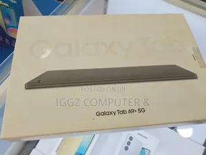 New Samsung Galaxy Tab A9+ 64 GB Black