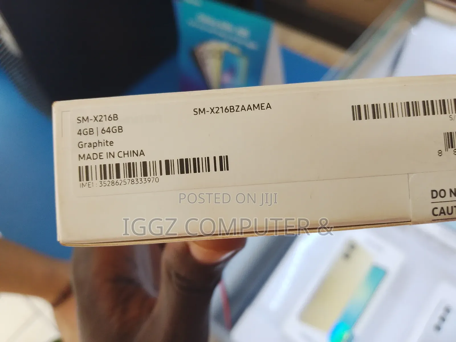 New Samsung Galaxy Tab A9+ 64 GB Black