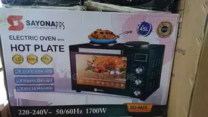 SAYONA 45L Electric Oven With Hotplate