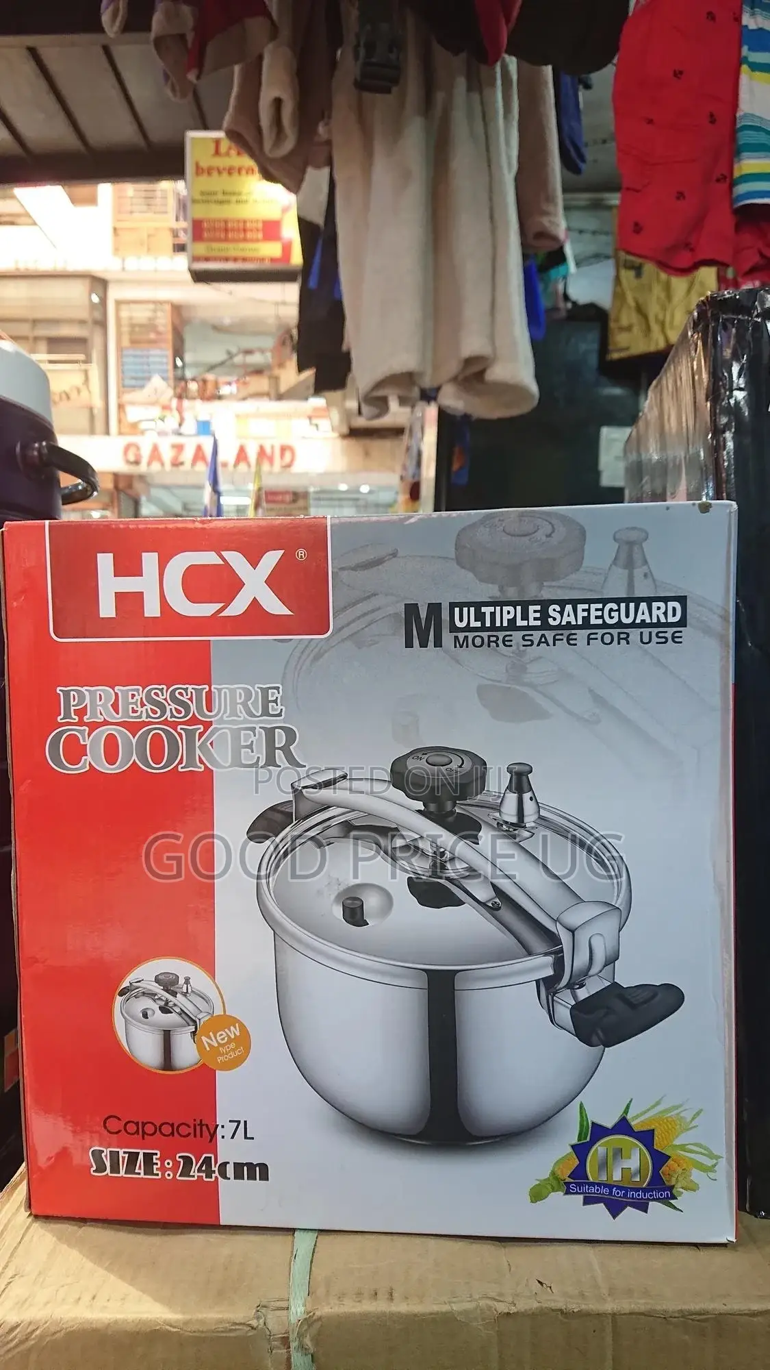 HCX 7L Pressure Cooker Size 24cm