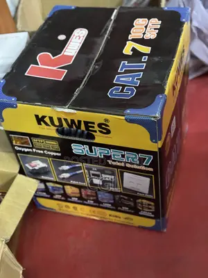 Kuwesi SFTP Cat7 Cable 305meters Cat7 Networking Cable