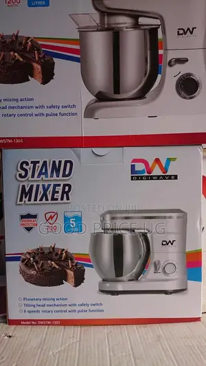 DIGIWAVE Stand Mixer 5L With Over Heat Protection