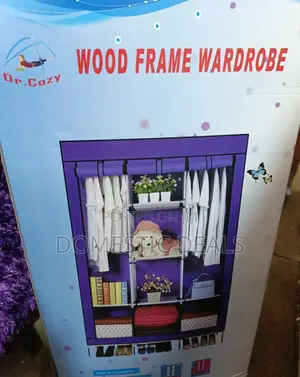 Wooden Frame Wardrobe