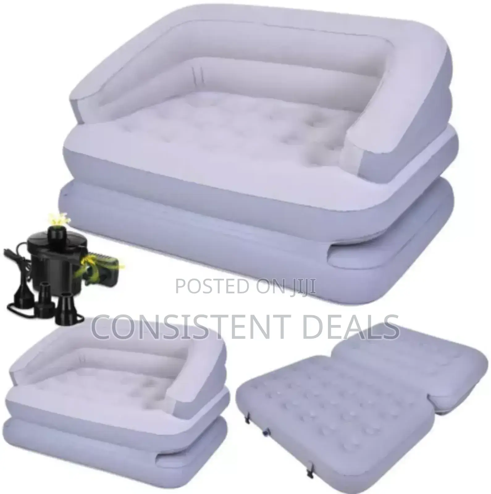 Inflatable Multifunction Air Lounge Bed