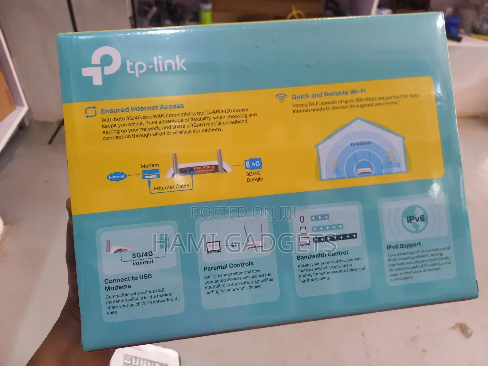 3g/4g TP-LINK (Tl Mr3420) Wireless N Router