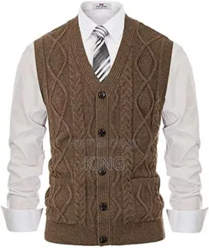 Armour v-Neck Button Sweater