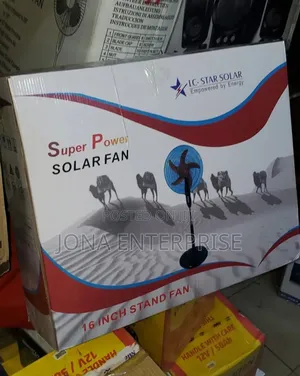 Super Power Solar Fan Stand
