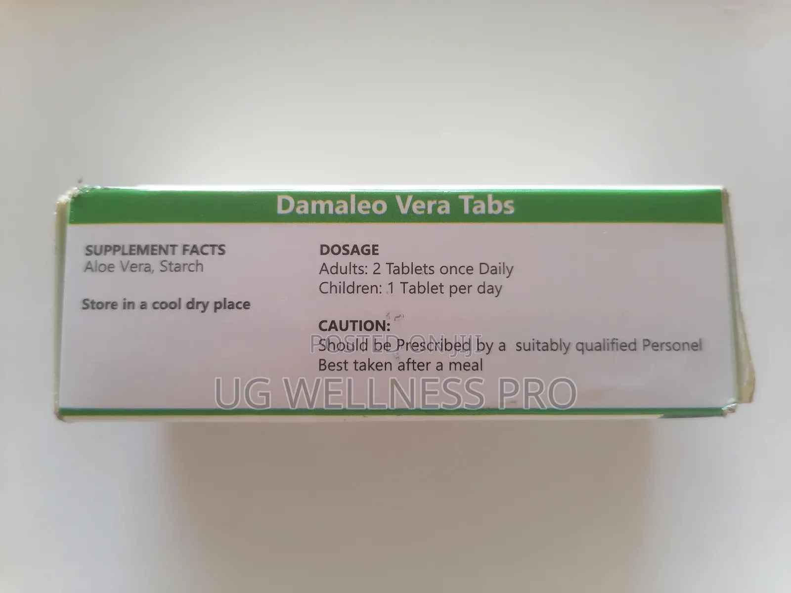 Damaleo Vera Aloe Vera Tabs 50's