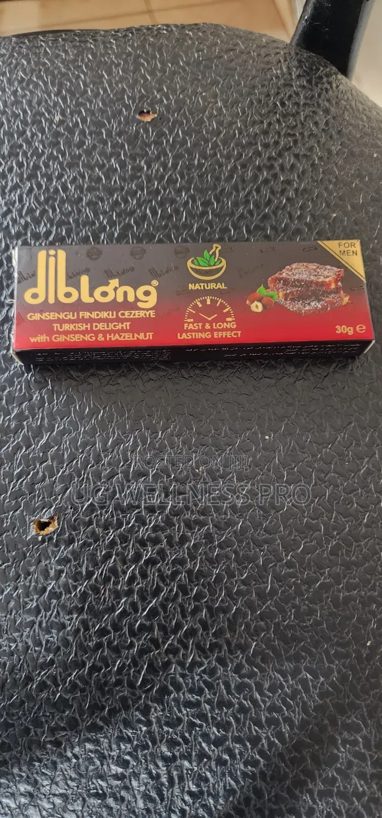 A Man Power Diblong GINSENG WITH HAZELNUT Herbal 72h Instant
