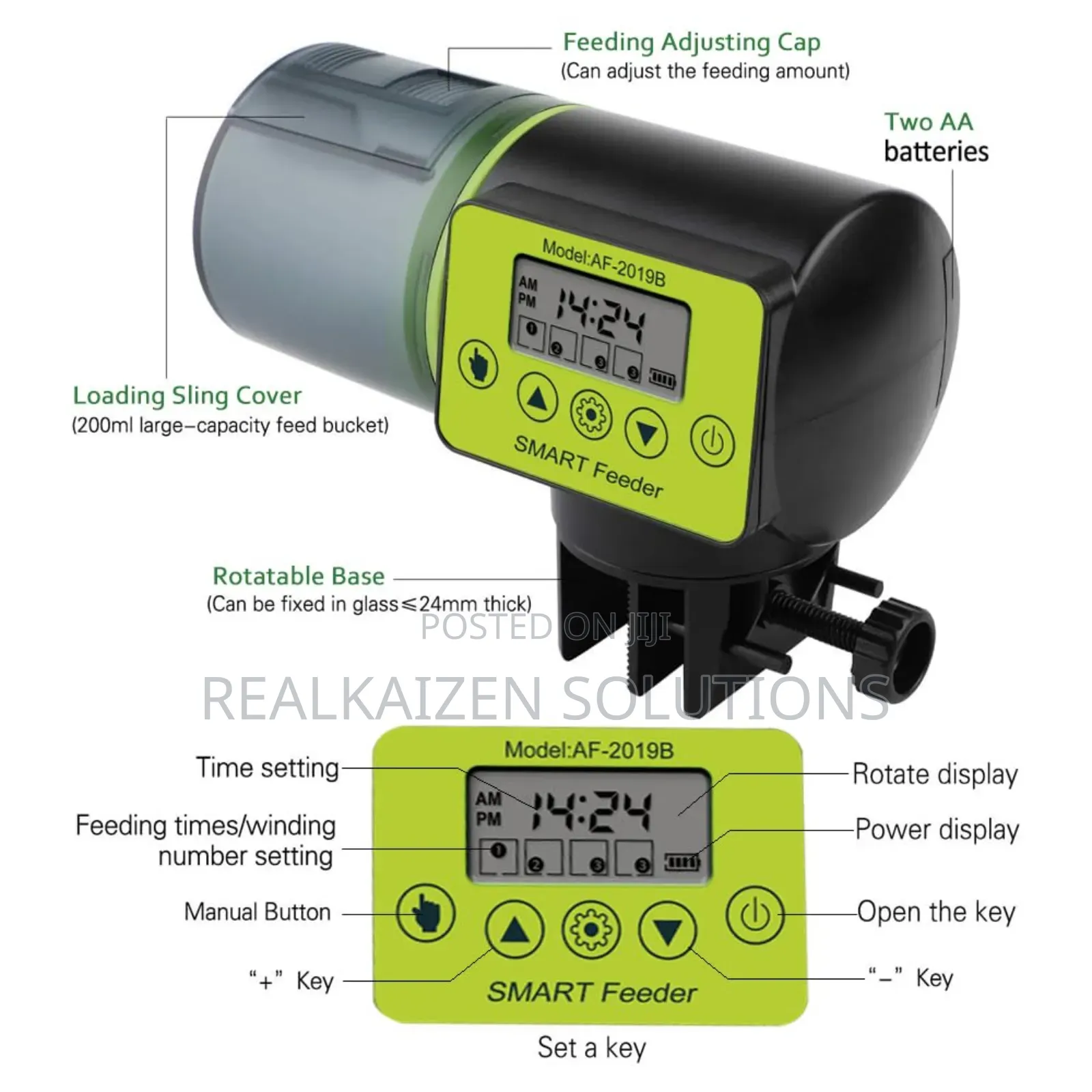NEOSTYLE Automatic Digital Convenient
Aquarium Fish Feeder