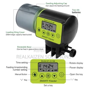 NEOSTYLE Automatic Digital Convenient
Aquarium Fish Feeder