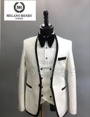 De Swagger Wedding Cream Suit