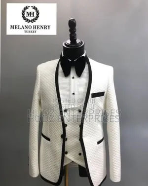 De Swagger Wedding Cream Suit