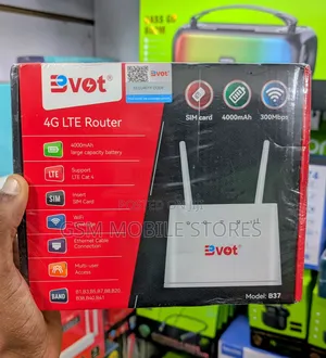 Bvot B37 4GLTE Router 4000mah Rechargeable Router 4G Simcard