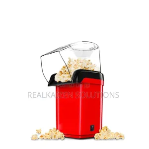 Oil Free Hot Air Electric Retro Design Mini Popcorn Maker