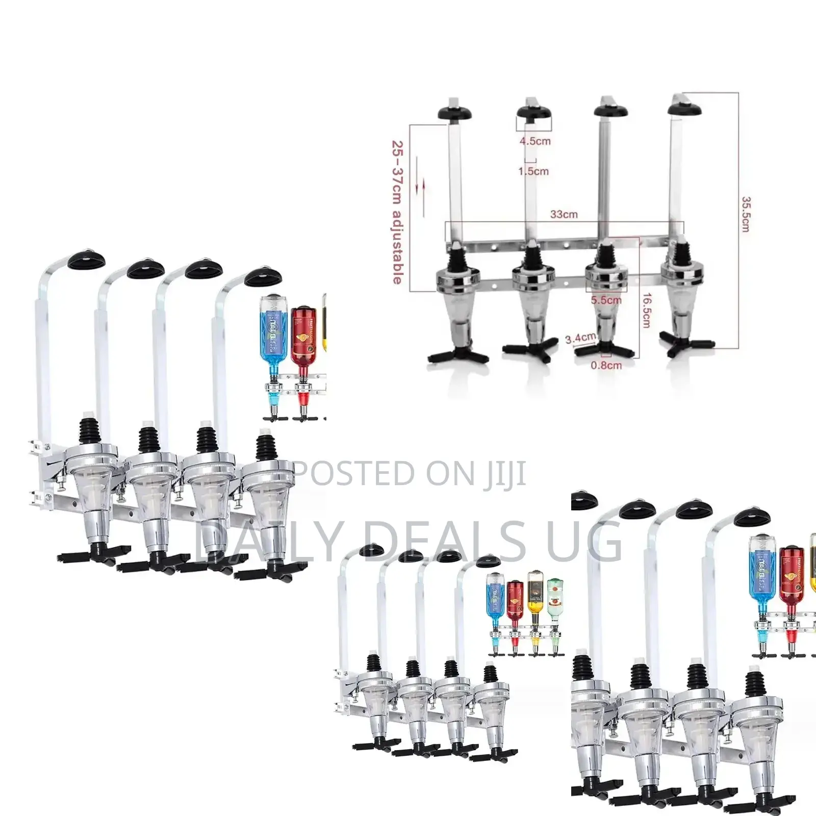 Mounted Wine Bottle Rack
